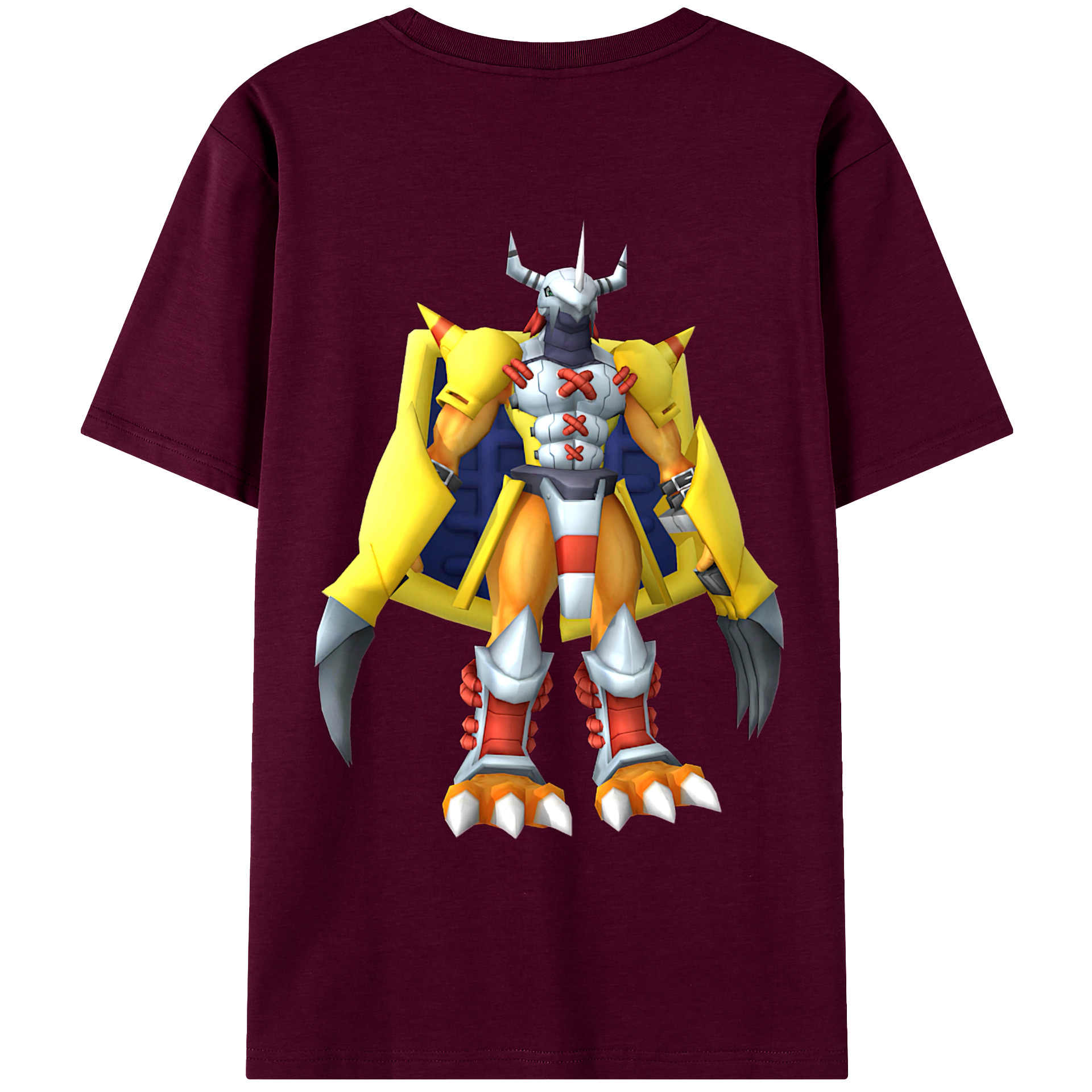 （画像用） Digimon デジタルモンスター/デジモン レディース半袖Tシャツ(バックプリント)